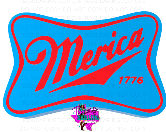 ‘Merica Label
