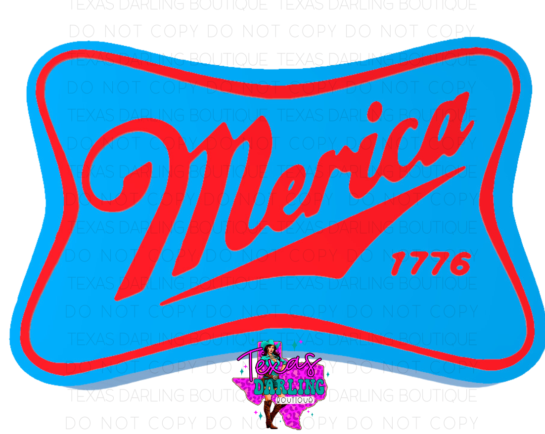 ‘Merica Label