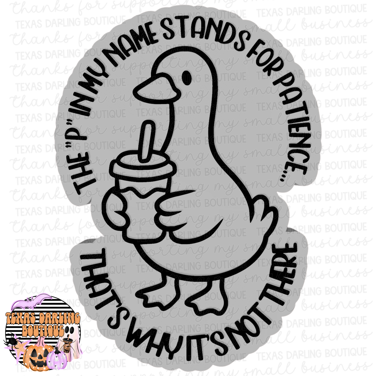 P in My Name Goose