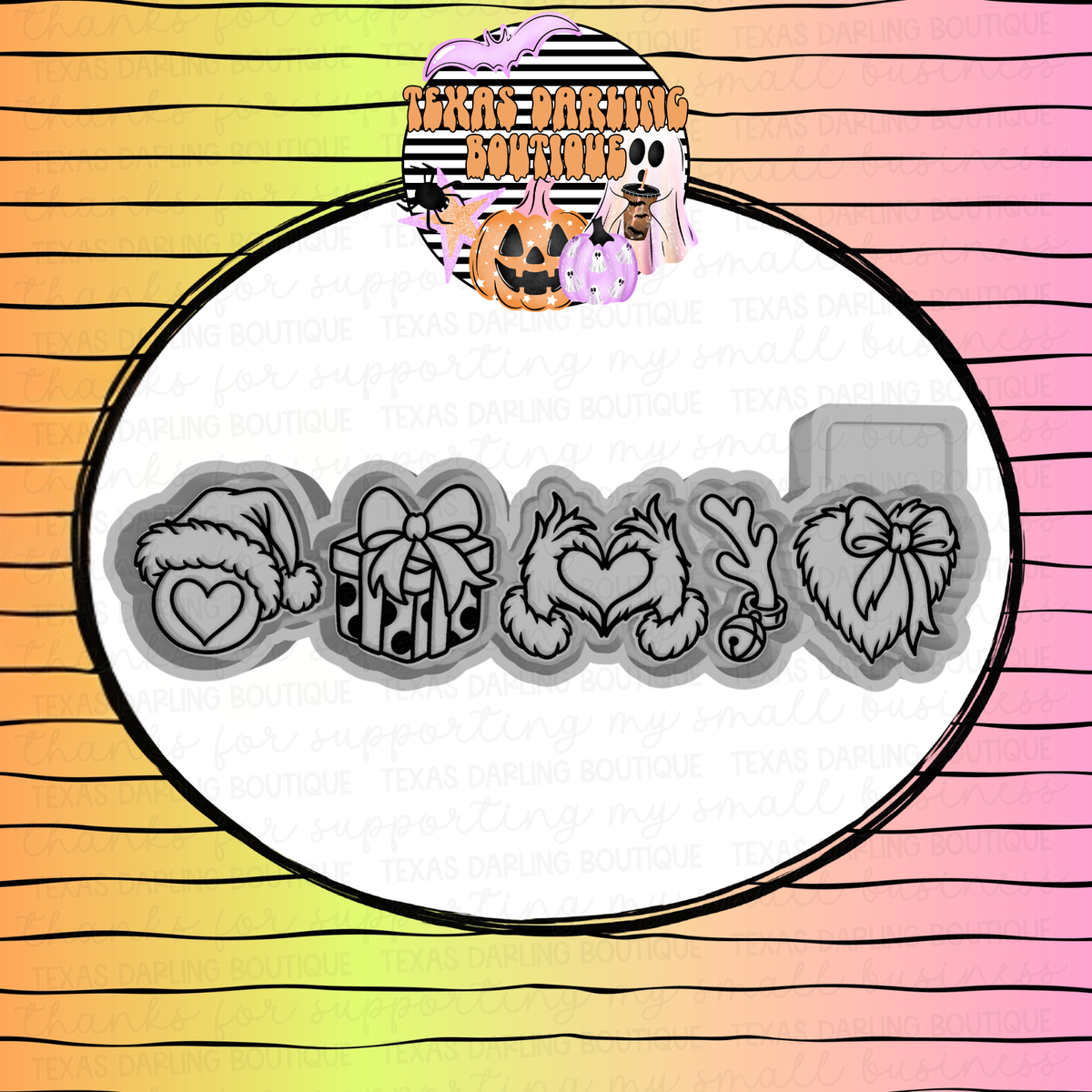 Mean One Mini Charms