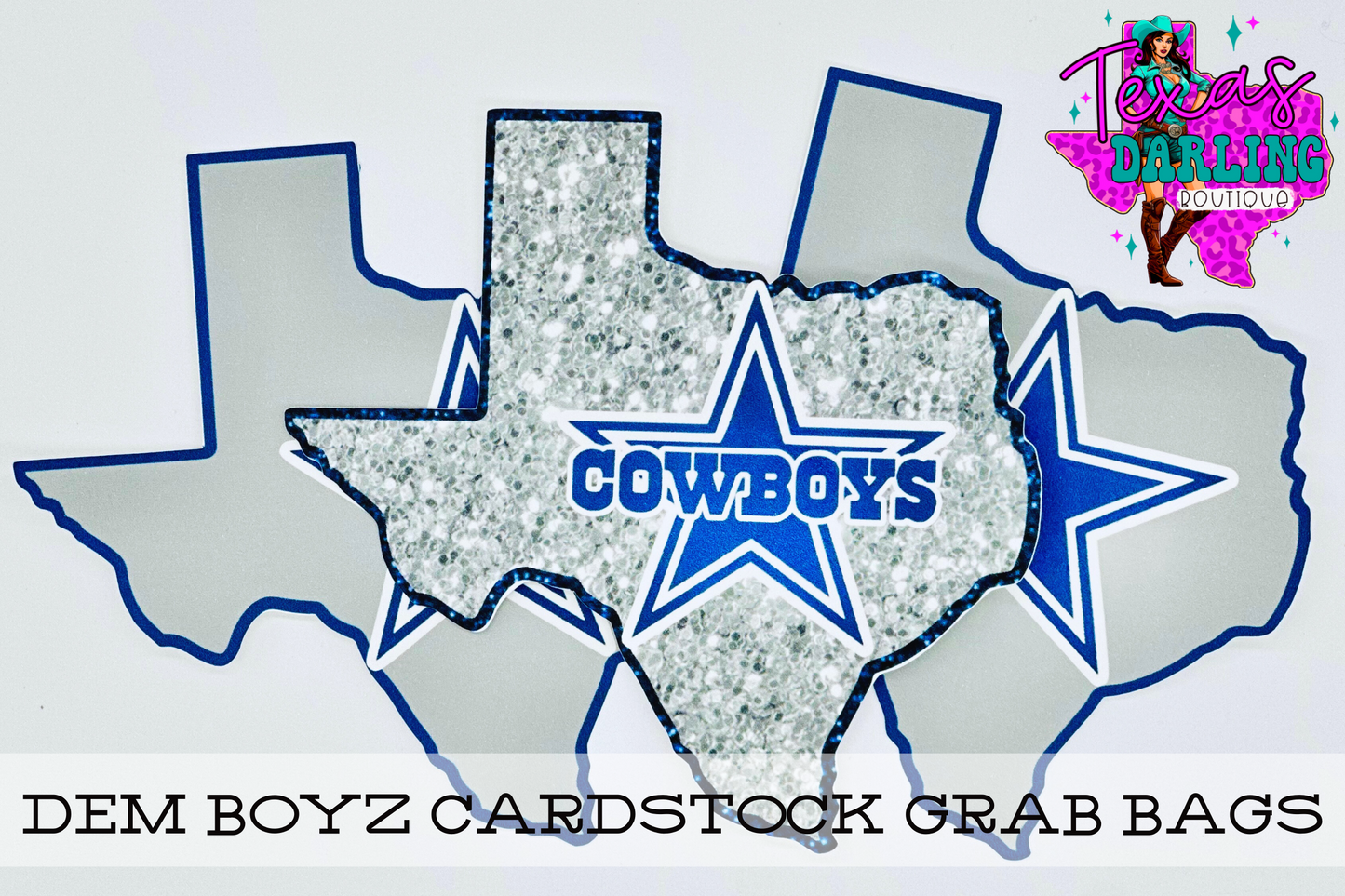 Texas Teams Cardstock Grab Bags (Small)