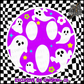 Floral Ghost Smiley