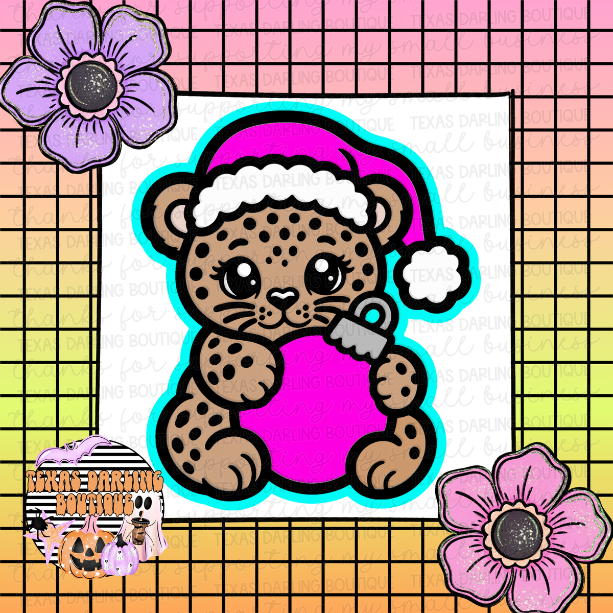 Christmas Leopard