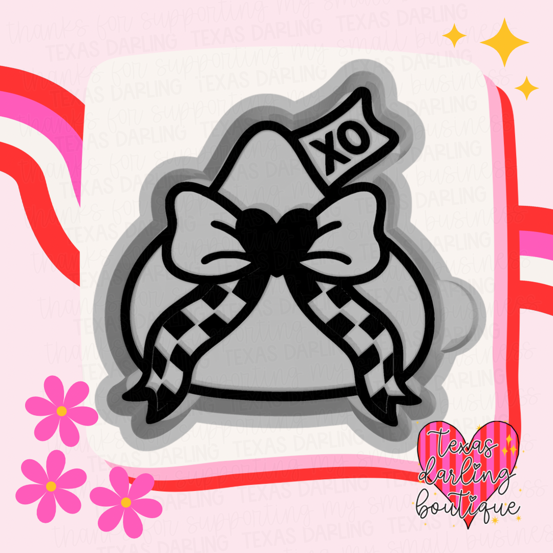 Checkered Candy Kiss