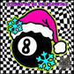 Snowflake 8 Ball
