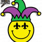Mardi Gras Smiley