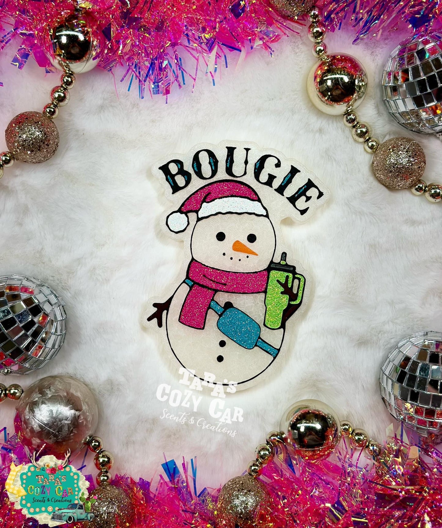 Bougie Snowman