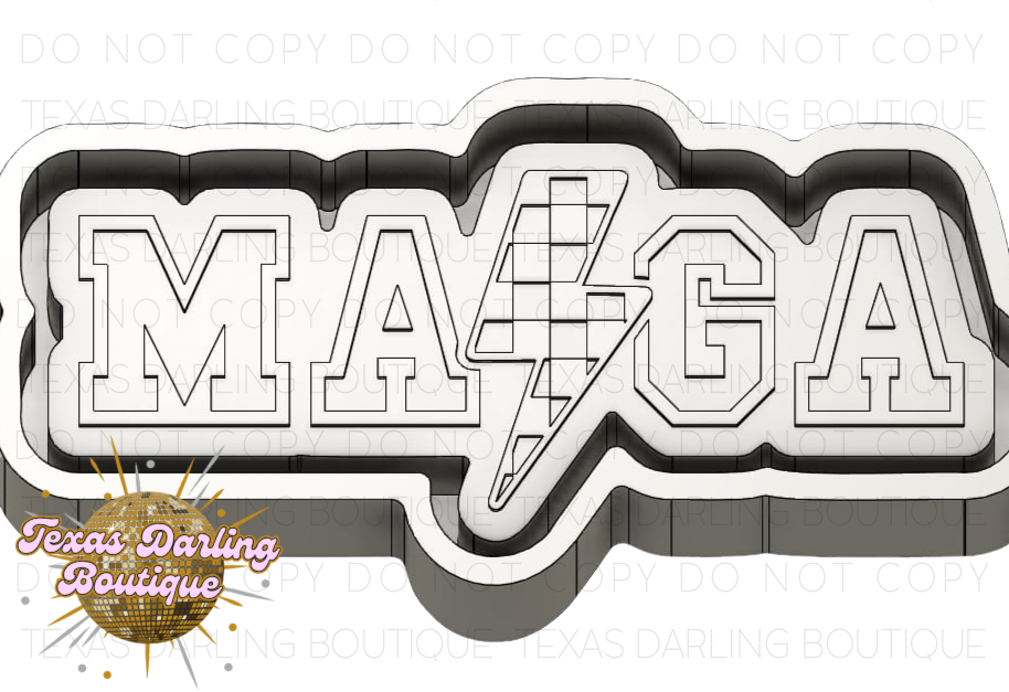 MAGA Lightning Bolt