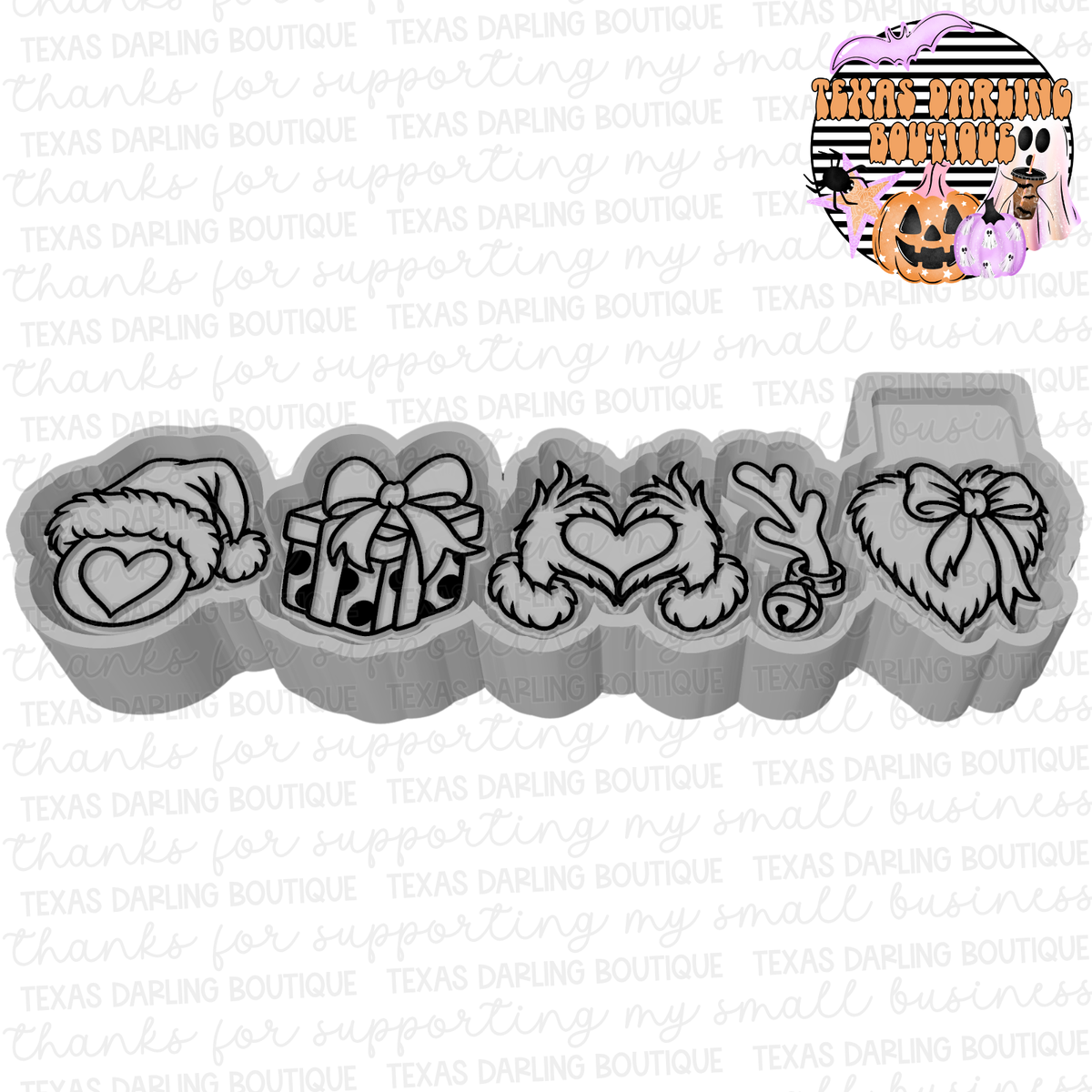 Mean One Mini Charms