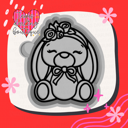 Bunny Floral Headband