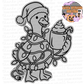 Tangled Christmas Goose