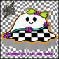 Cutie Checkered Ghost