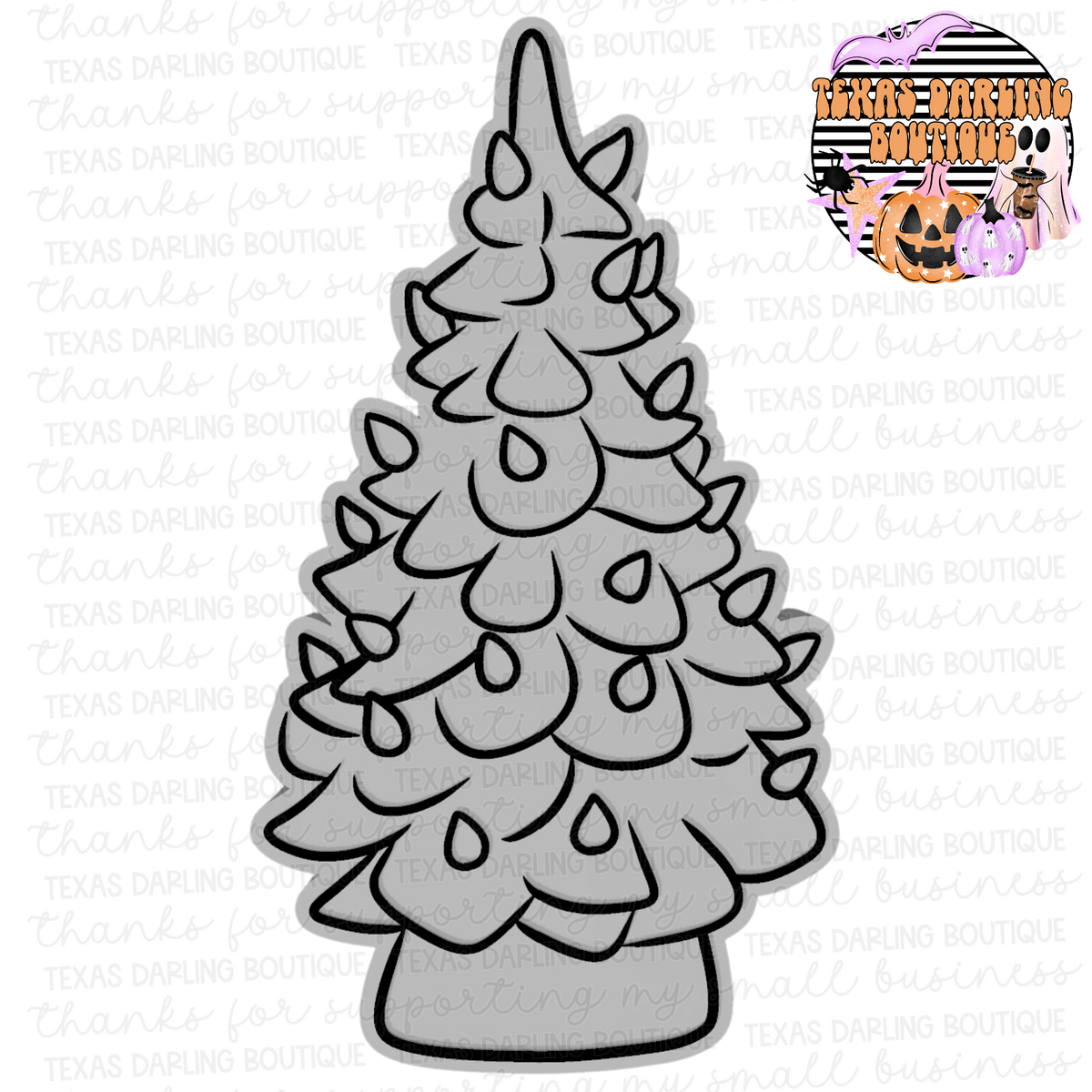 Nostalgic Ceramic Christmas Tree
