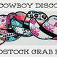 Cowboy Disco Cardstock Grab Bags