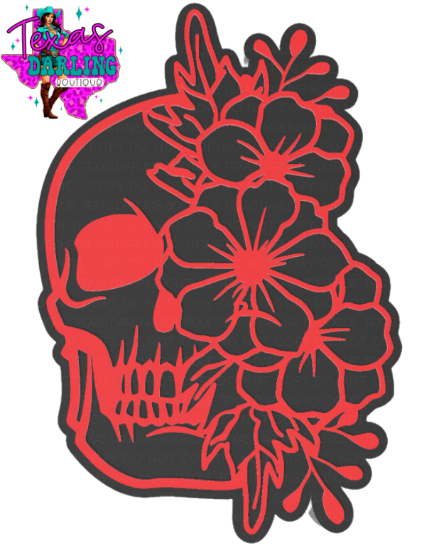 Floral Skull