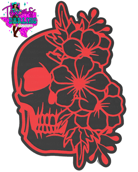 Floral Skull