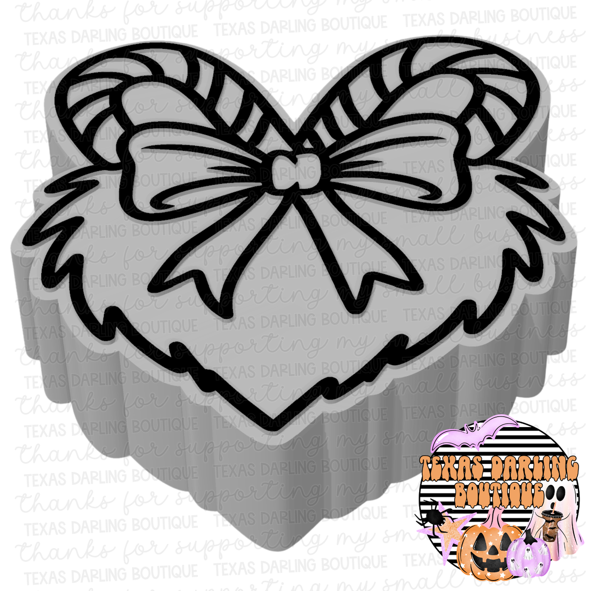 Mean One Candy Heart