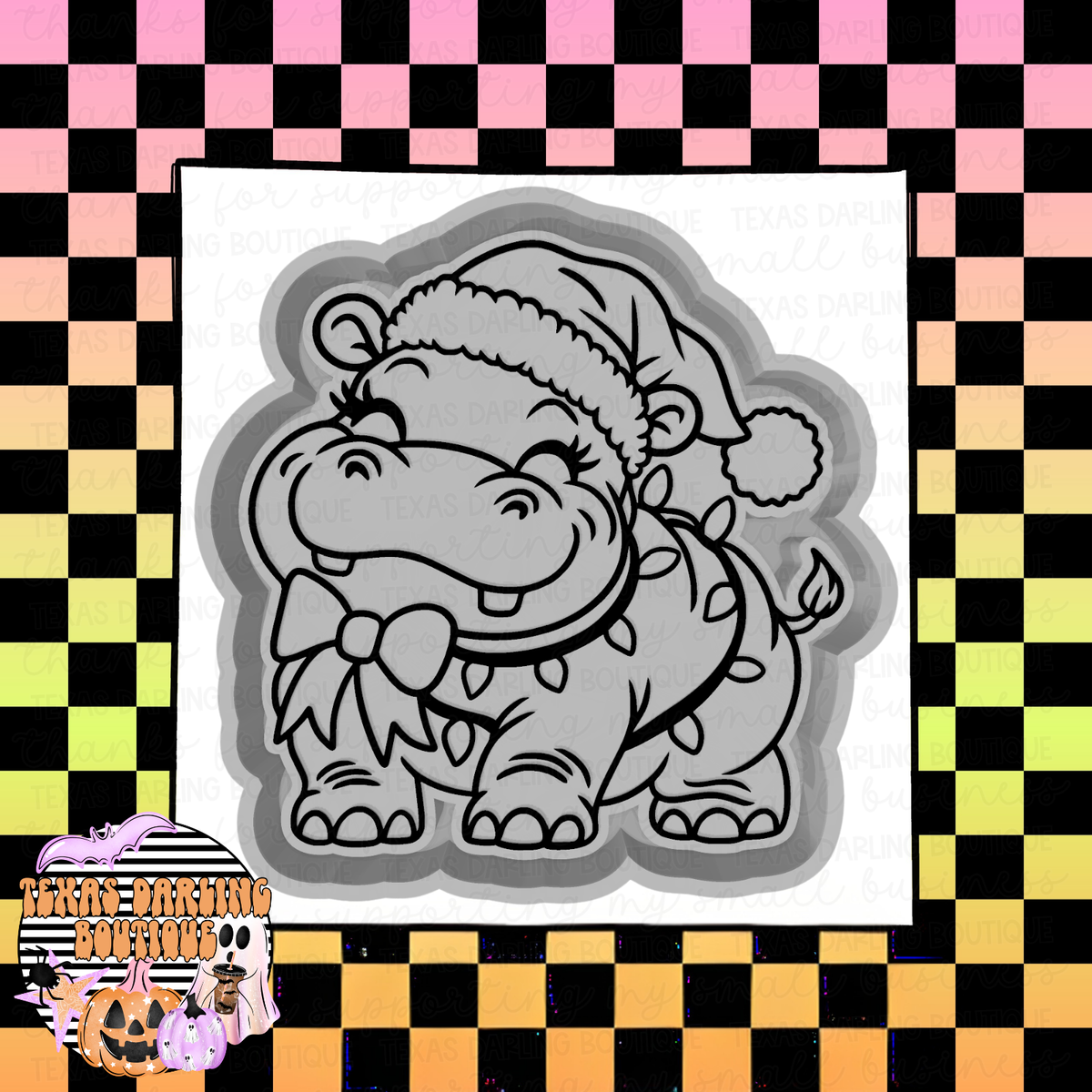Hippopotamus For Christmas