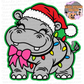 Hippopotamus For Christmas