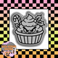 Mean One Cupcake