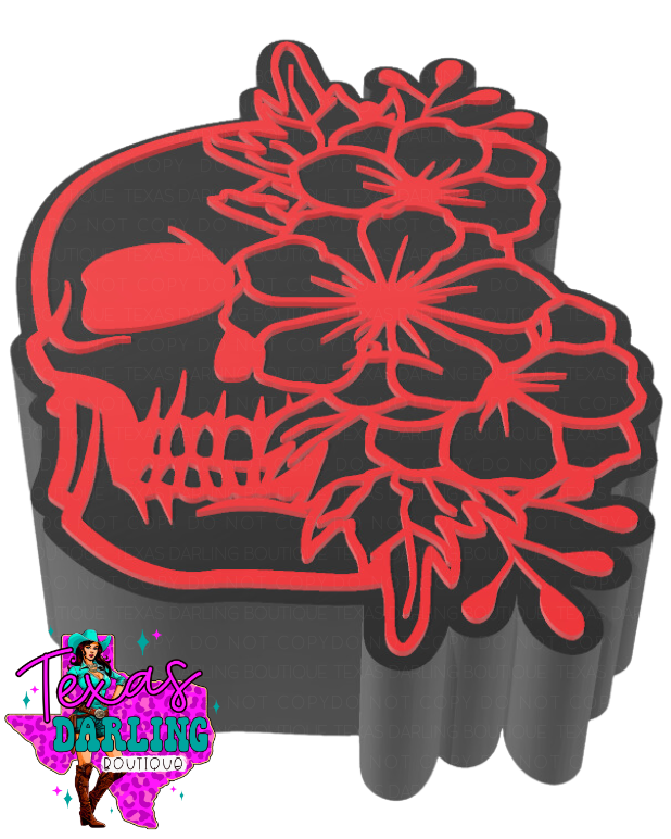 Floral Skull