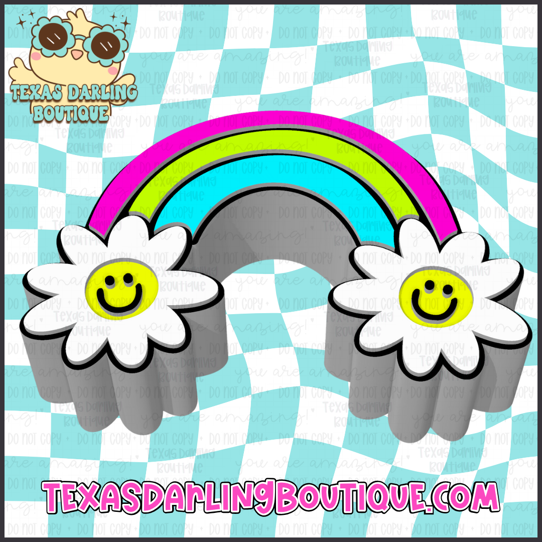 Daisy Smiley Rainbow