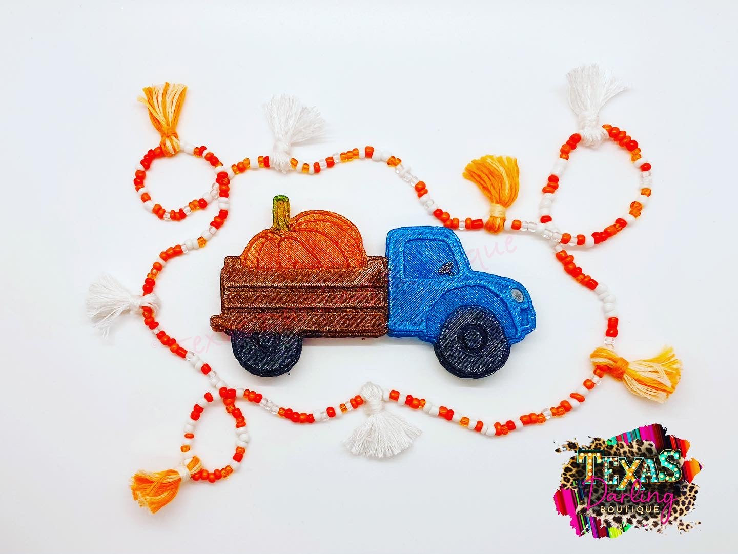 Destash - Truck with Pumpkin