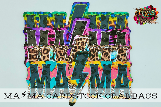 Mama Cardstock Grab Bags