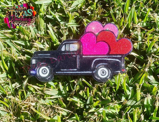 Truck with Hearts Freshie