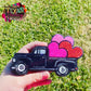 Truck with Hearts Freshie
