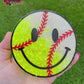 Baseball Smiley Freshie