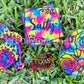 Tie-Dye Leopard Bunny Freshie