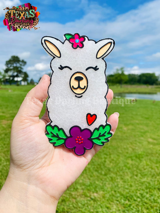 Floral Llama