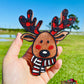 Buffalo Plaid Reindeer
