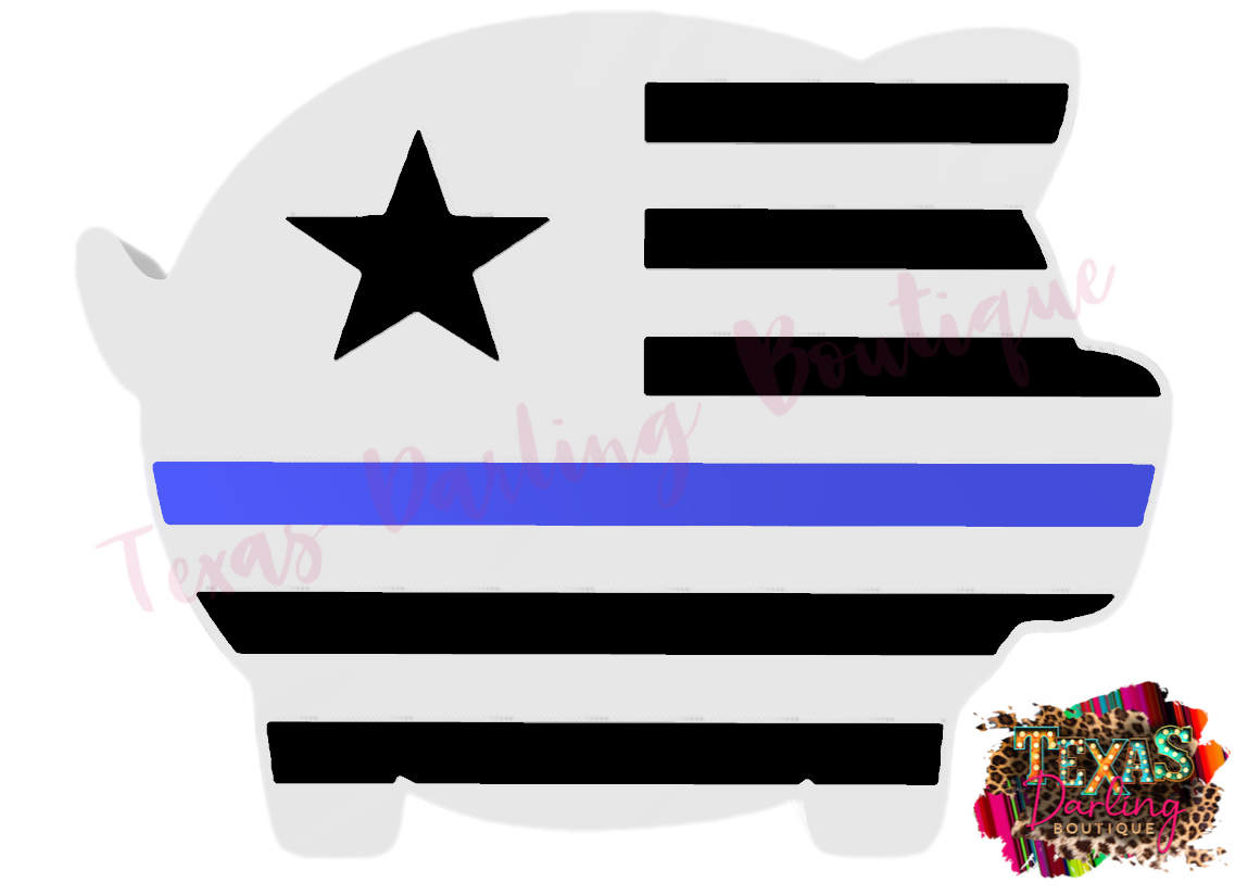 Thin Blue Line Pig