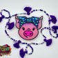 Pig with Bow