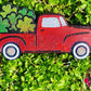 Truck with Shamrocks