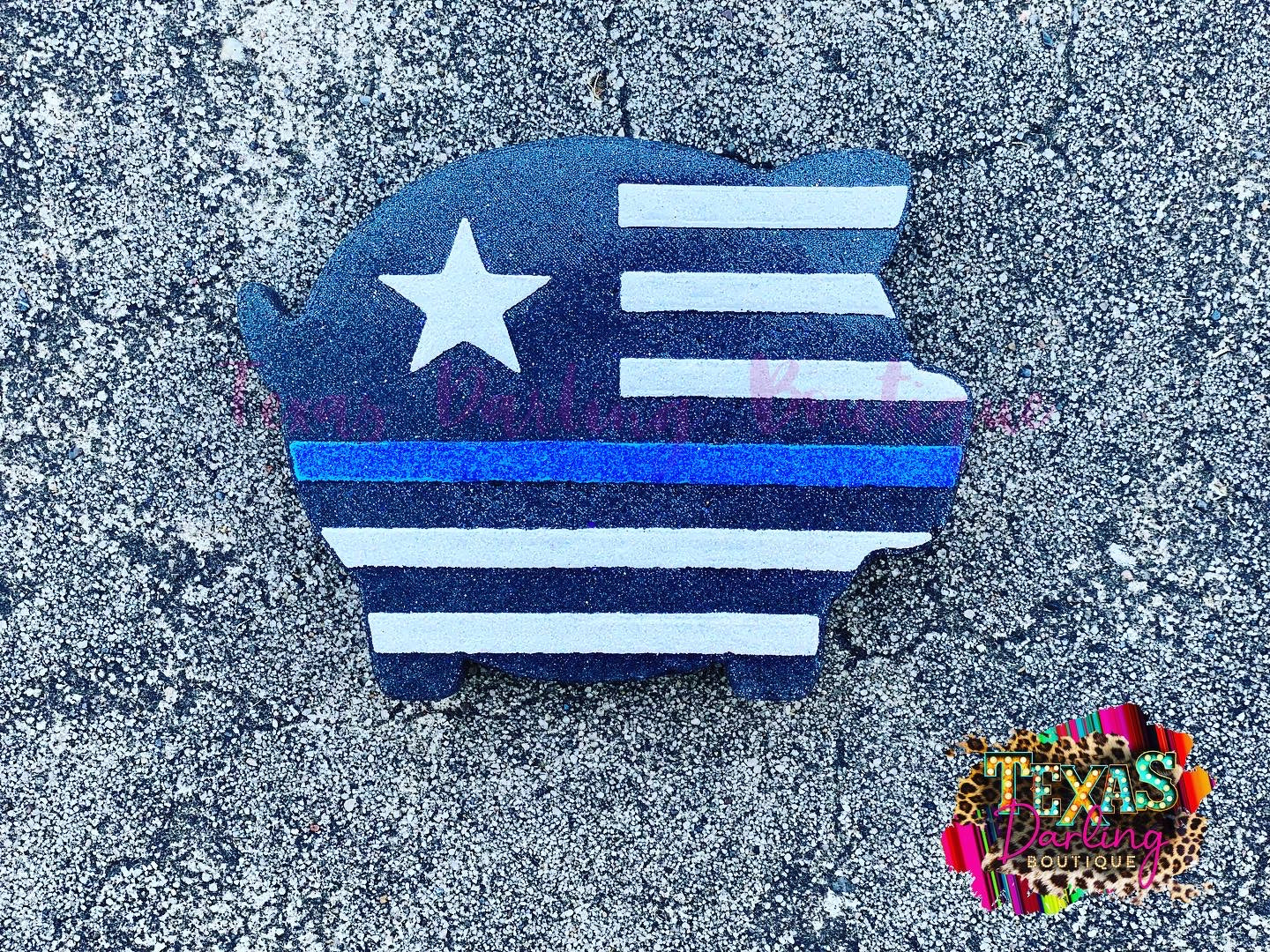 Thin Blue Line Pig