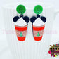 Christmas Mouse Latte Earrings