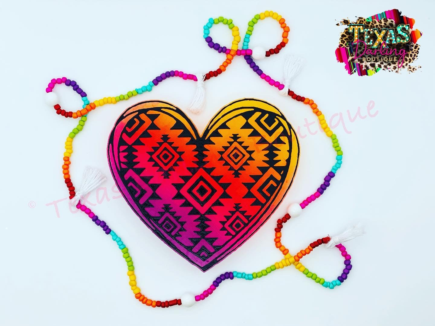 Aztec Heart Freshie