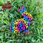 Tie-Dye Leopard Bunny Freshie
