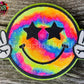 Tie-Dye Peace Smiley Freshie