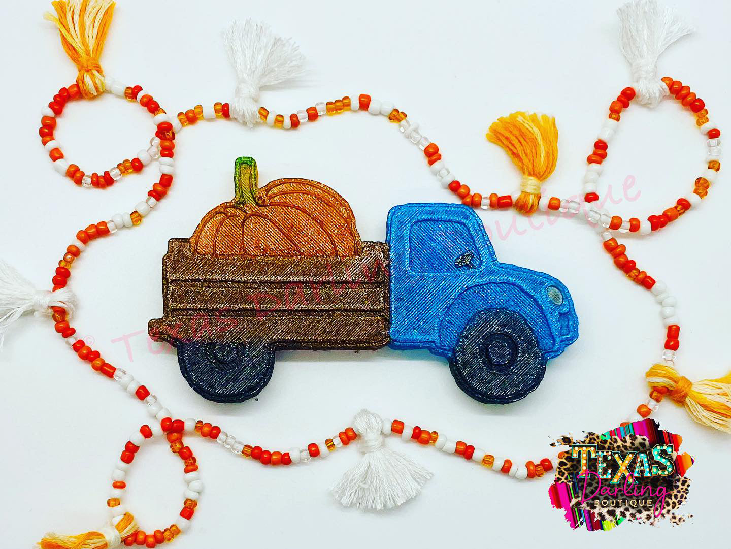 Truck with Pumpkin