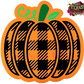 Buffalo Plaid Pumpkin