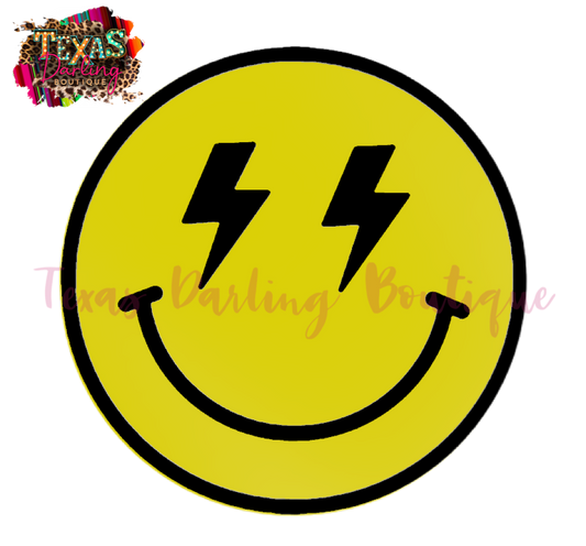 Lightning Bolt Smiley