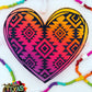 Aztec Heart Freshie