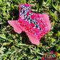 Valentine's Day Geode Texas Freshie (Small)