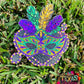 Mardi Gras Mask Freshie
