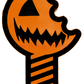 Jack-o’-Lantern Lollipop